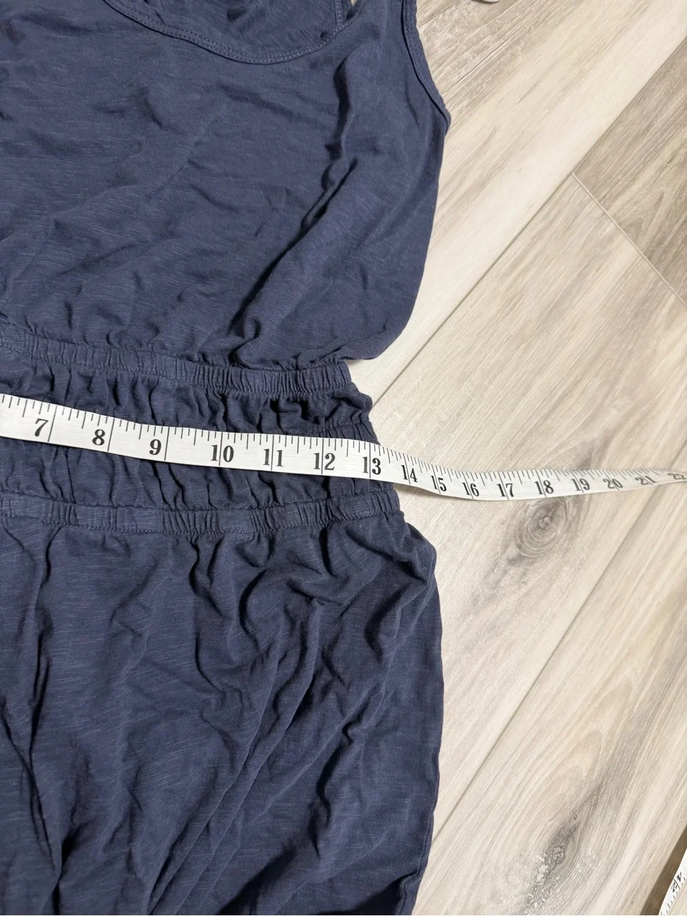 Marine Layer Navy Tank Maxi Dress with Elastic Waist SZ S